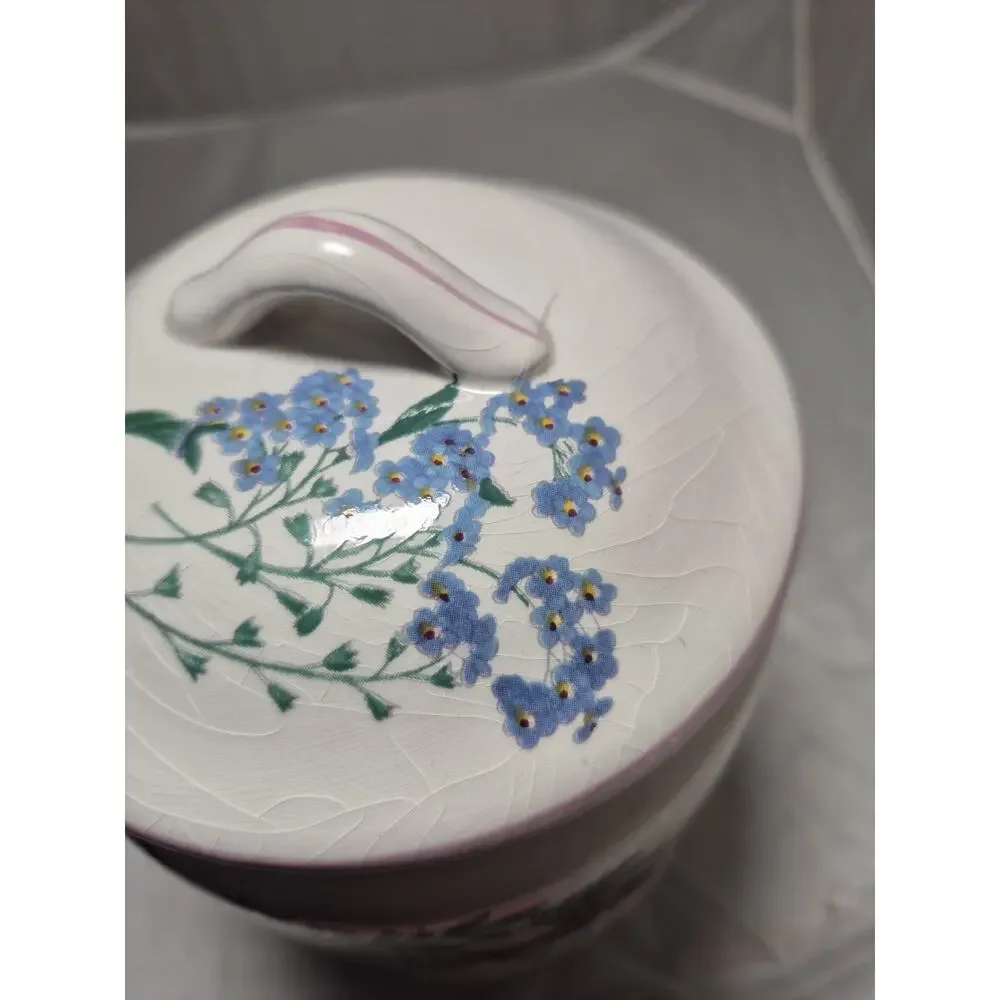 💥 Williams-Sonoma R.B. Bernarda Portugal Canisters - Set of 2 Floral Design